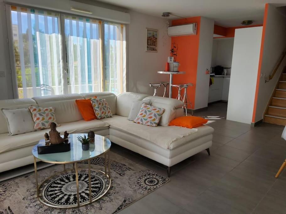 Magnifique Rooftop Duplex Climatise Familial, Aux Arceaux Montpellier Exterior foto